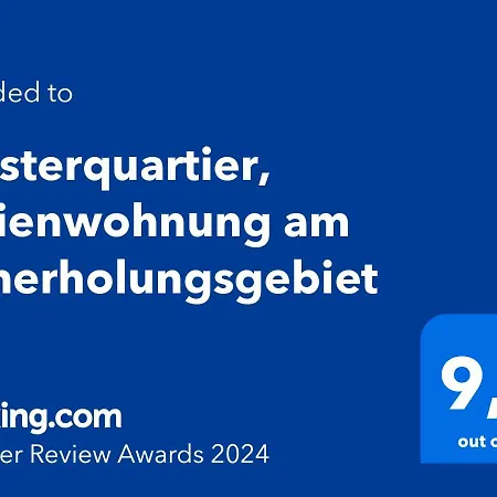 Deisterquartier, Am Naherholungsgebiet Апартаменты